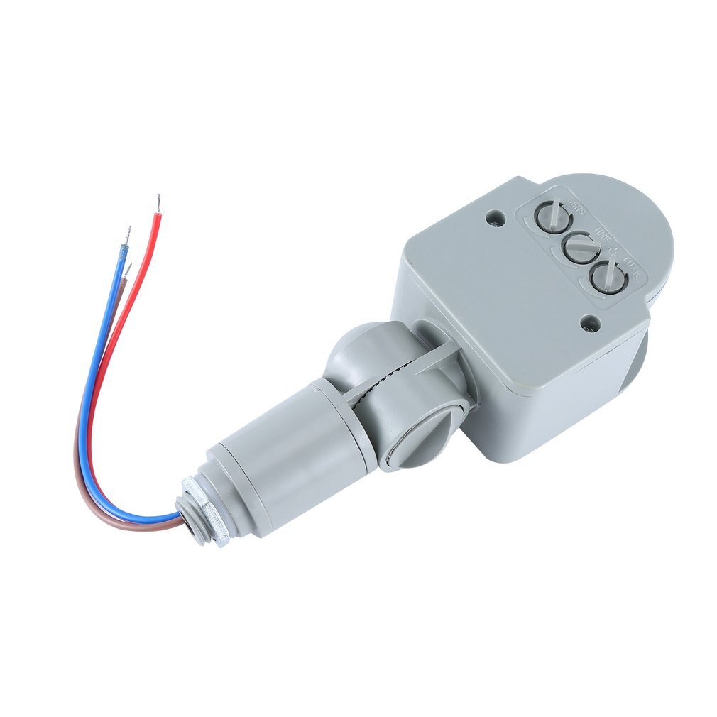 Automatic Infrared PIR Motion Sensor Switch Motion Sensor Light Switch Outdoor AC 220V With LED Light