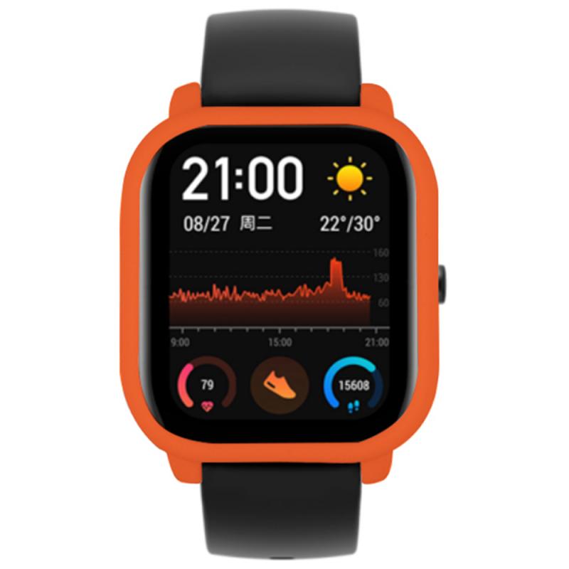 Zachte Tpu Bescherming Siliconen Volledige Case Cover Voor Xiaomi Huami Amazfit Gts Horloge Screen Protector Tpu Beschermhoes Voor Huami