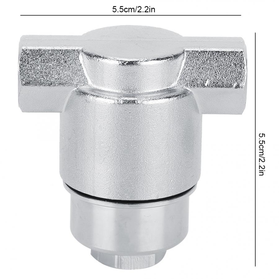Vannfilter  g1/4 500 mesh nett type kobber vannfilter rensing vannspareutstyr vannsparende filter: misligholde tittel