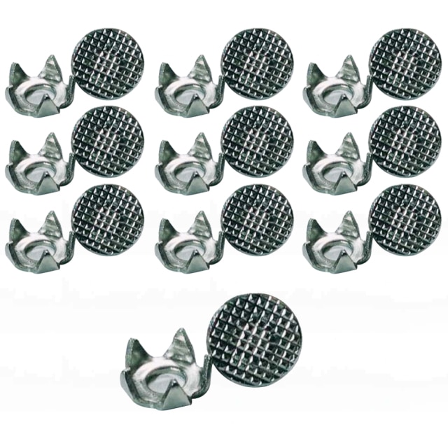 Clavos de hielo para crampones de escalada, clavos antideslizantes de repuesto para cubiertas de zapatos de senderismo, 8/10, 16/20 piezas: 20pcs