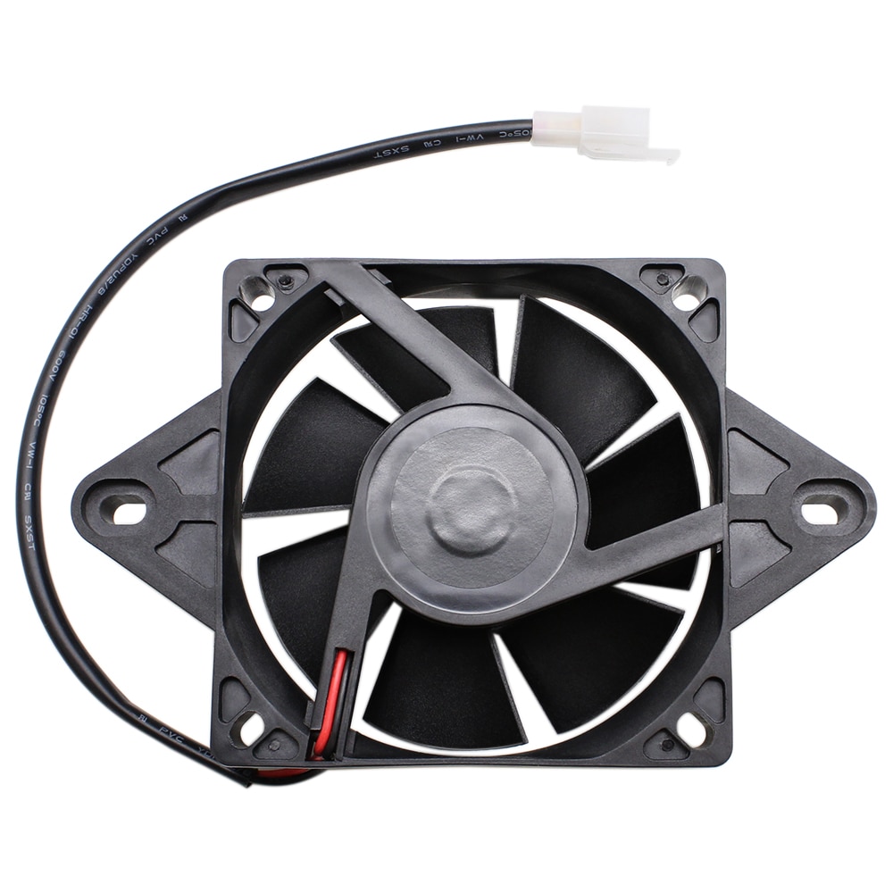Nuoxintr Motorcycle Radiator Electric Cooling Fan Black For 150-250cc ATV Kart Quad Dirt ATV