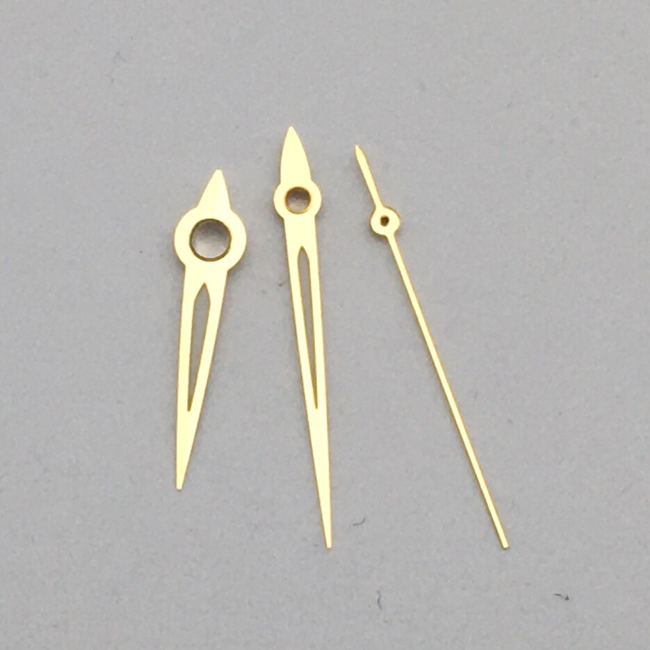 Gouden Horloge Accessoires Horloge Pointer Lichtgevende Pointer Geschikt Voor NH35 NH36 Beweging Horloge Hand Goud