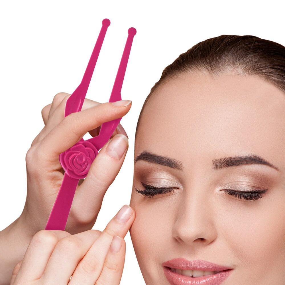 Outil de maquillage Permanent pour Microblading, modèle de sourcils en plastique à mesure symétrique, pliable, bricolage, forme de règle, accessoires