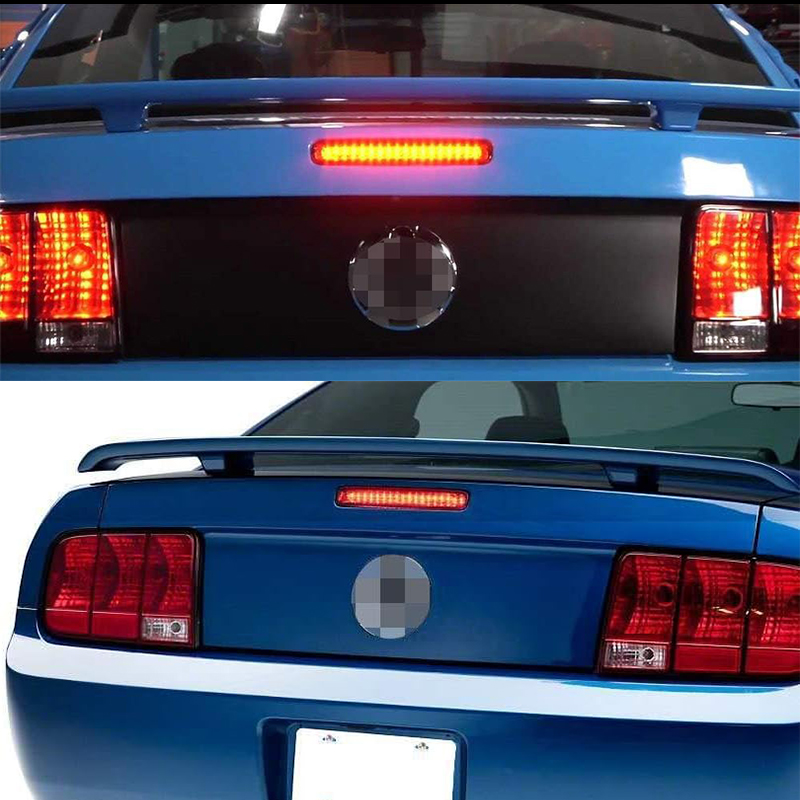 iJDM Car led 12V for Ford Mustang Super Bright 16-LED 3030 chips Third 3rd Brake Light For 2005 Ford Mustang red led