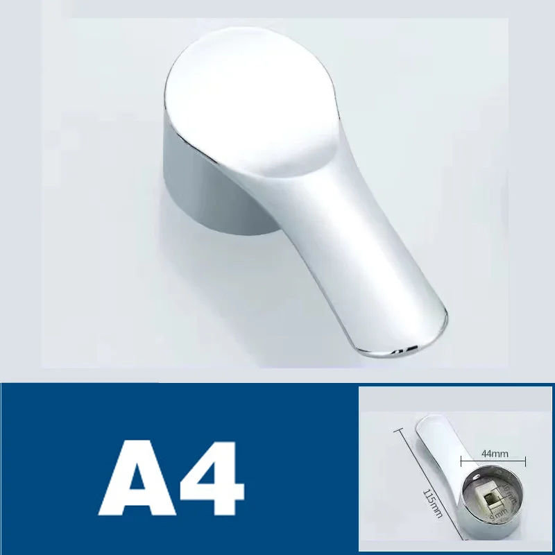 Grifo de baño frío y , accesorios de manija para grifo de lavabo, accesorio de manija, accesorio de manija de ducha para fregadero de cocina: Borgoña