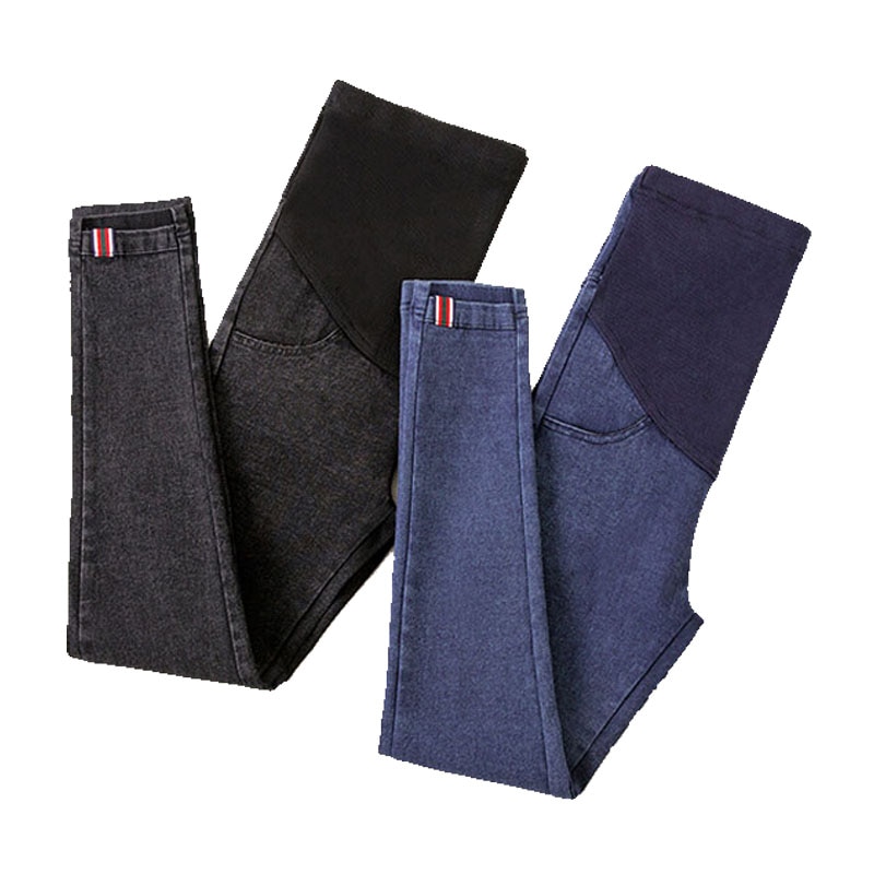 Dünne Mutterschaft Jeans Kleidung Für Schwangerschaft Schwangere Frauen Stretch Denim Hosen Leggings Mama Kleidung Hosen 2022 Frühjahr Neue