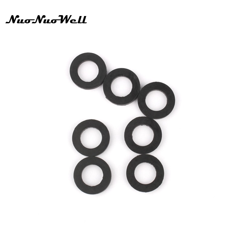 10Pcs Nuonuowell 1/2 "3/4" Rubber Afdichting Ring Zwart Pakking Voor 0.5 Inch 3/4 Inch Draad Connector