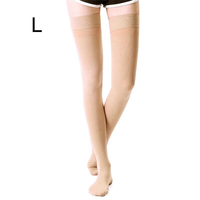 Frauen Brennen Fett Reißverschluss Socken Funktionale Kompression Nehmen Dornröschen Bein Shapper Verhindern Krampfadern Socken: nackt 02 L