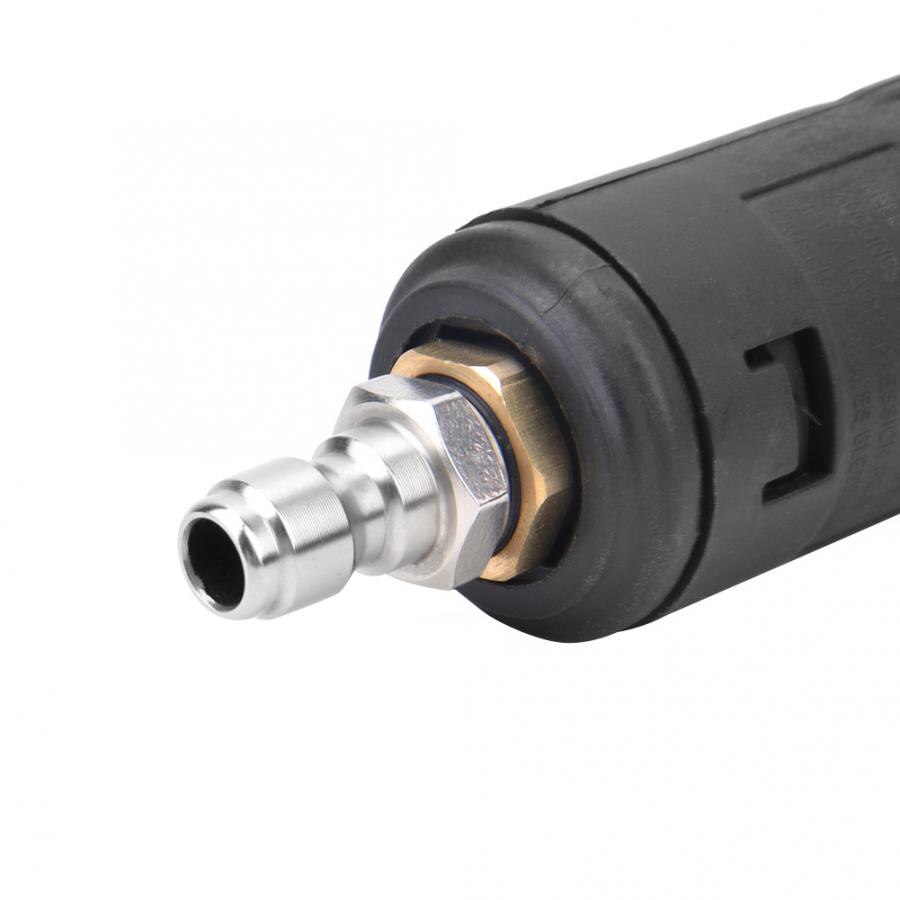 High Pressure Washer Spray Nozzle 1/4 Inch Quick Connector Nozzle Rotating Adjustable /Column Shape