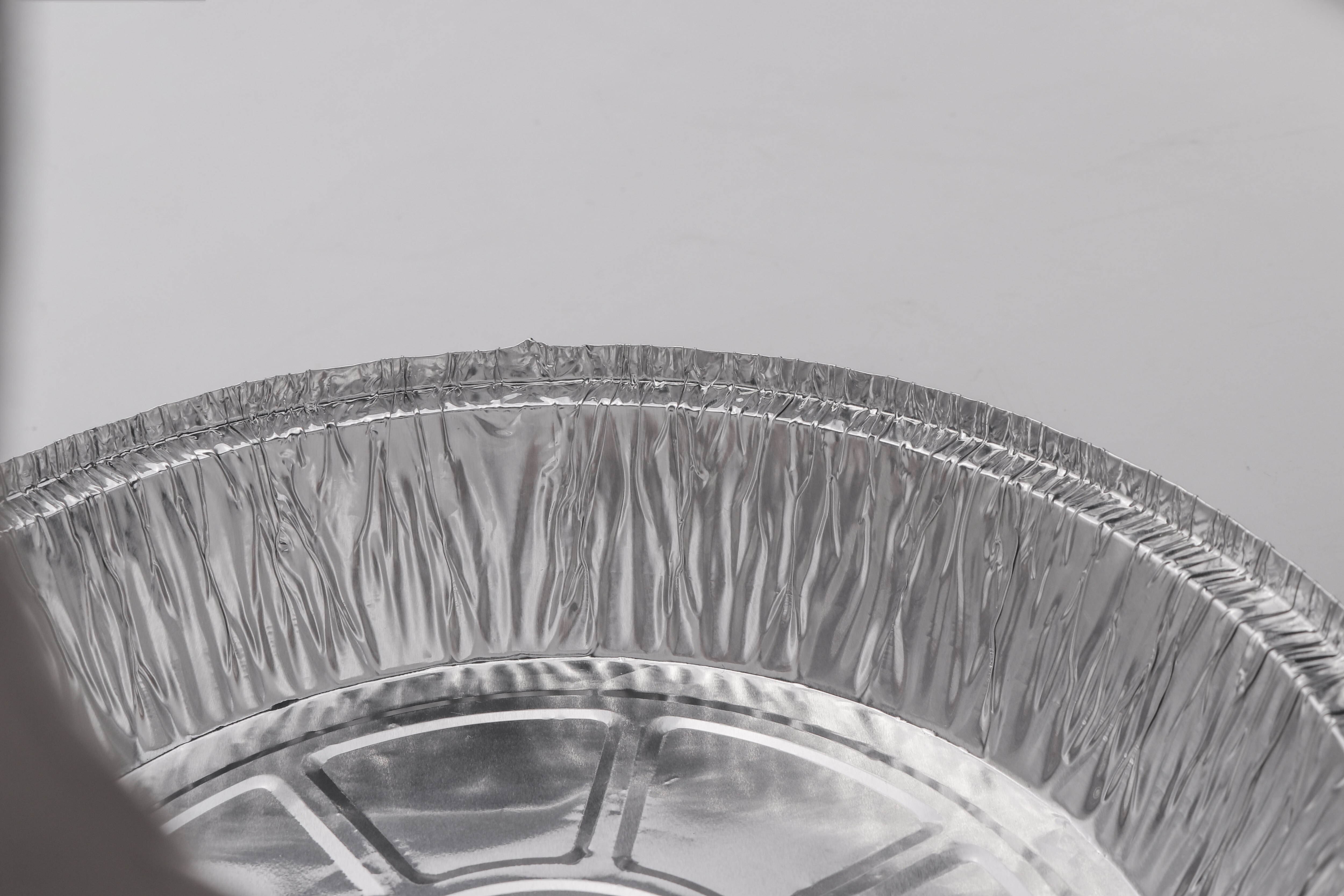 Hanlin disposable pizza out- takeaway package 1000pieces/carton 8 inches circular aluminum foil tray