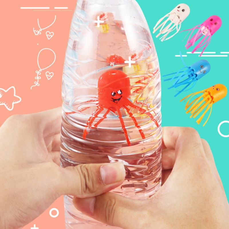 1Pcs Funny Goocheltruc Magical Kwallen Speelgoed Ocean Float Spin Dans Kwallen Leuke Wetenschap Speelgoed Beste Cadeau Voor Kinderen kids