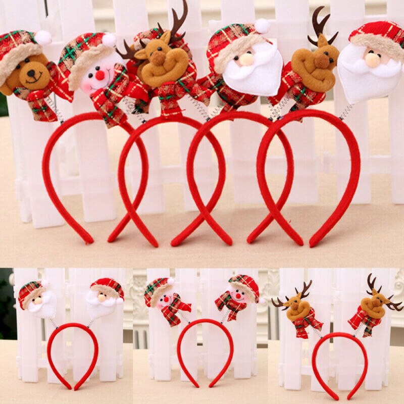 Kerst Decor Mode Hoofdband Hoed Xmas Haarband Hoofd Hoepel Hoofddeksels Hoepel
