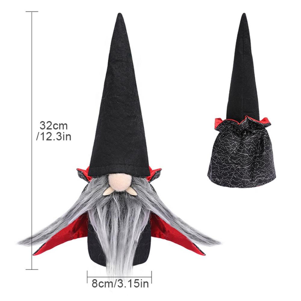 Christmas Faceless Black Gnome Santa Xmas Tree Hanging Ornament Doll Decoration For Home Pendant Ornaments Party Supplies