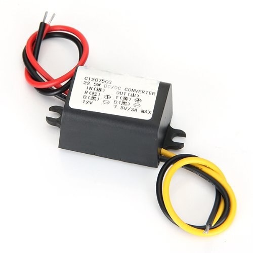 Waterproof DC converter current transformer Converter DC 12V to 7.5V 3A