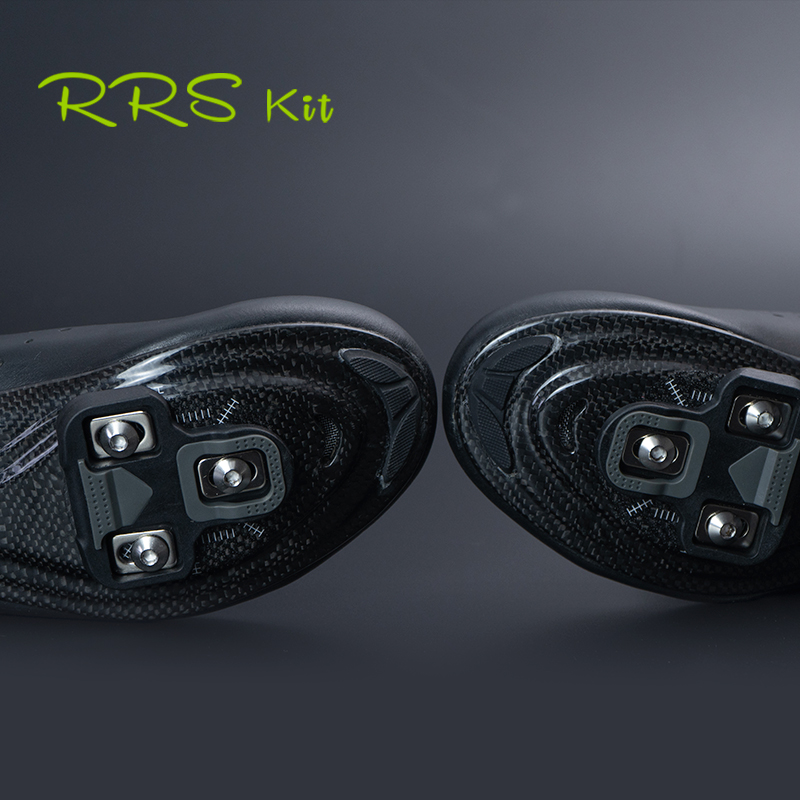 Tacchetti per bici da strada compatibili con il sistema autobloccante dall'aspetto pedali da ciclismo scarpe-accessori per pedali per biciclette galleggianti a 4.5 gradi