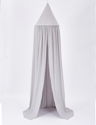 Kids Room Cotton Canopy Nursery Decor Cotton Canopy Crib Decor Mosquito Baby Boy Girl Kids Children Room Crib Cotton Canopies: WHITE