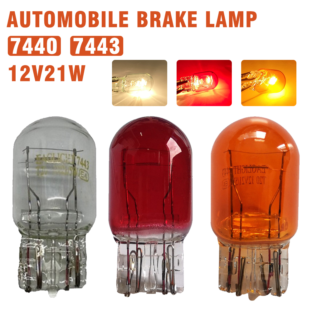 T20 7440 7443 WY21W W21W Halogen Bulbs12V W21/5W T20 Super Helle Backup Rückfahr Licht für Auto Signal lampe