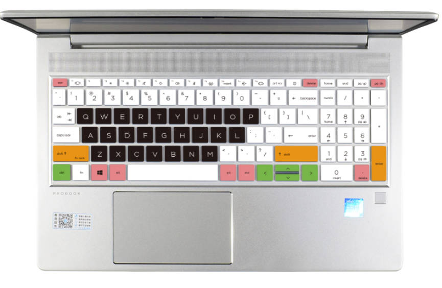 Silikonowy pokrowiec na klawiaturę Hp Zbook Firefly 15 G7 Elitebook 855 G7 Elitebook 850 G7 / 850 G8 G7: FIOLETOWY