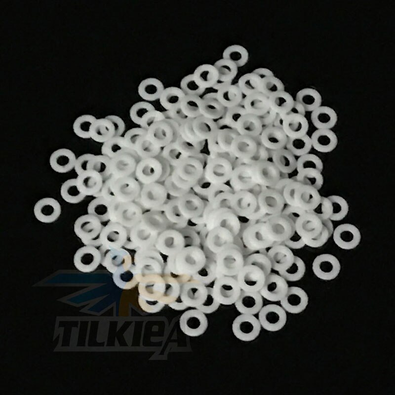 10pcs RC Boat Plastic Spacer Gasket Sleeve Plastic Spacer Gasket Sleeve High Toughness 3/3.18/4/4.76/5/6.35mm Spacer Gasket