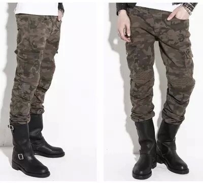 Hoge Quanlity Met Pad! Rijden Broek Off-Road Broek/Motorfiets Broek Fiets Ridder Broek Offroad Broek Camouflage Kleur