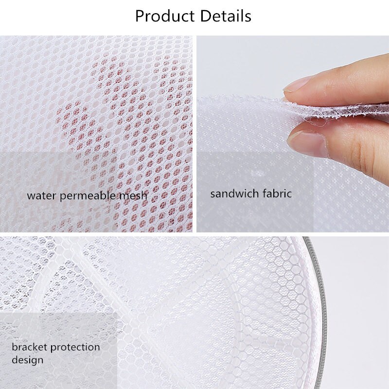 Bras Washing Bag Thicken Polyester Underwear Bra Laundry Bag Zippered Mesh Washing Machine Dedicated Wash Bra Bags