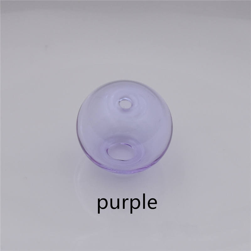5pieces Double Hole 10-20mm Color Glass Ball Beads Hollow Glass Bottle Globe DIY Handmade Jewelry Making Accessories Findings: Yellow / 14mm