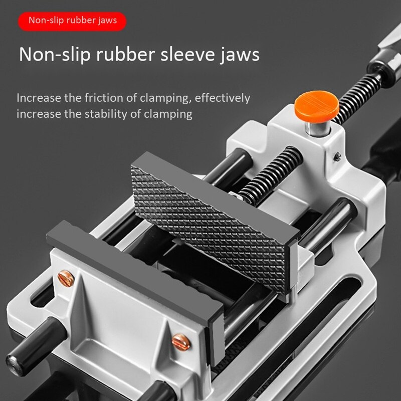 Miniature Hobby Clamp on Table Bench Vise Tool Vise Multi-Functional Table Vice Carving Bench Clamp Press Flat Vice