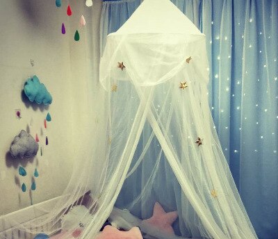 Baby Canopy Klamboe Kinderen Kamer Decoratie Crib Verrekening Baby Tent Viscose Baby Klamboe Fotografie Props: a