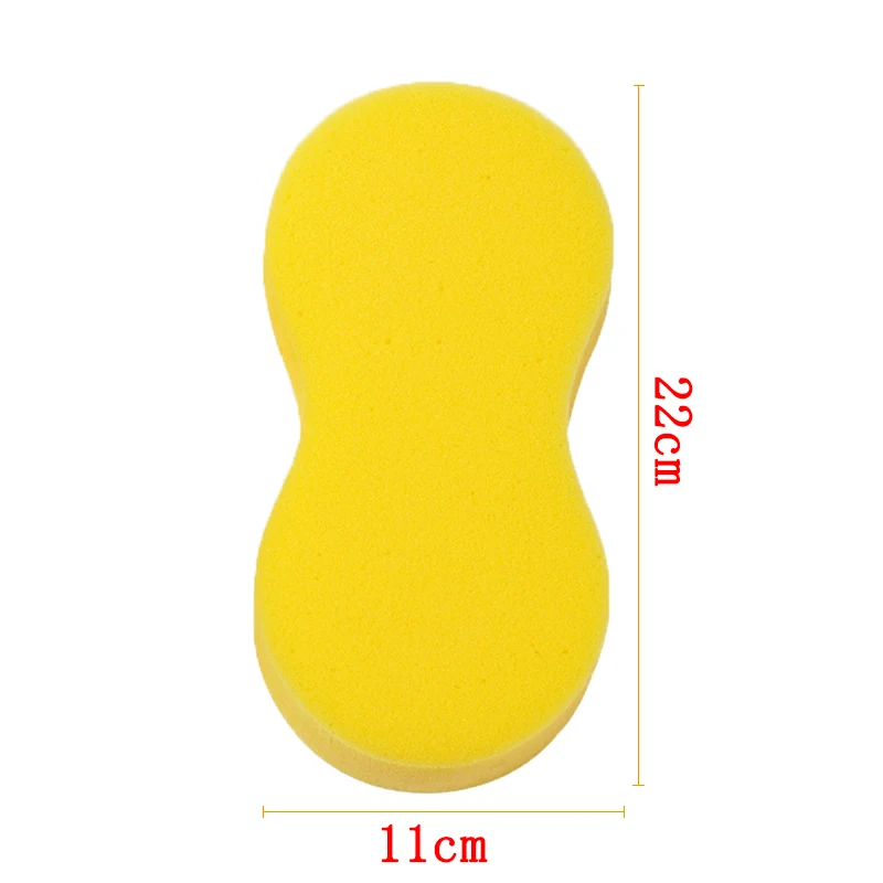 Grandes éponges à haute densité en forme de nid d'abeille 8, bloc d'éponge de lavage de voiture, outils de nettoyage et d'épilation à la cire, accessoires de nettoyage automobile