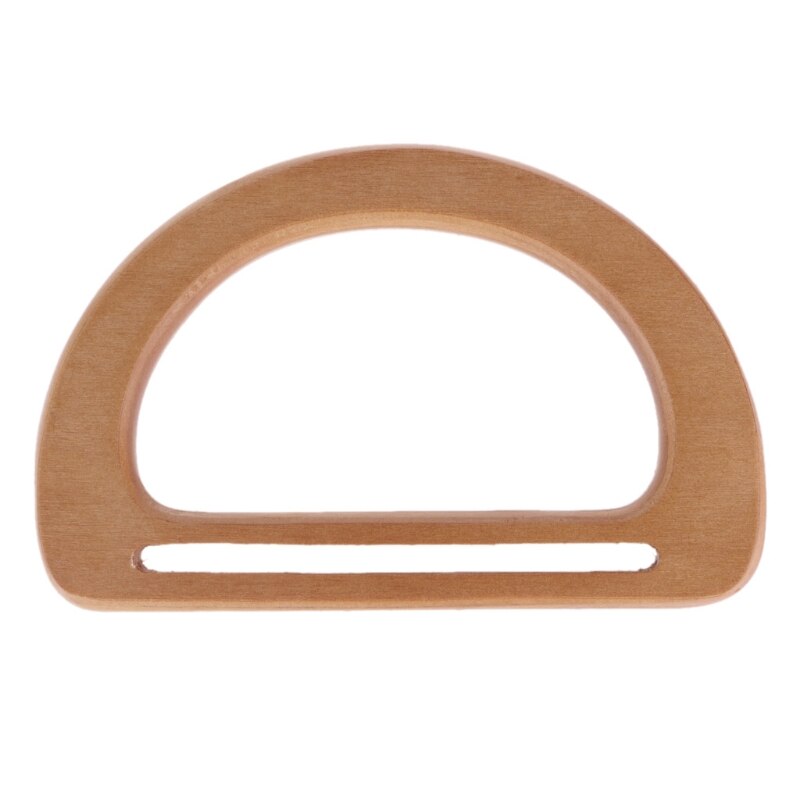 Reemplazo de mango de bolso de madera, accesorio para manualidades, fabricación de bolsos, compras,: Lighe coffee