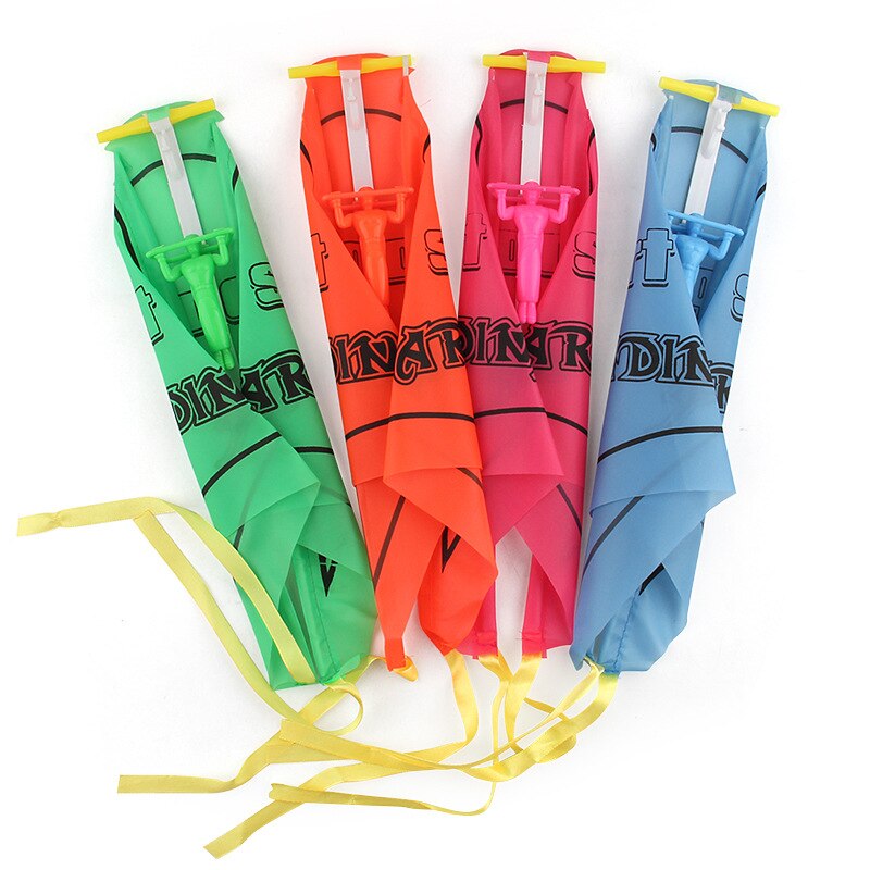 Funny Colorful DIY Kite Assembling Hand Launch Glider Set Interact Kite Flying Entertainment Toys for Childs Outdoor Sports