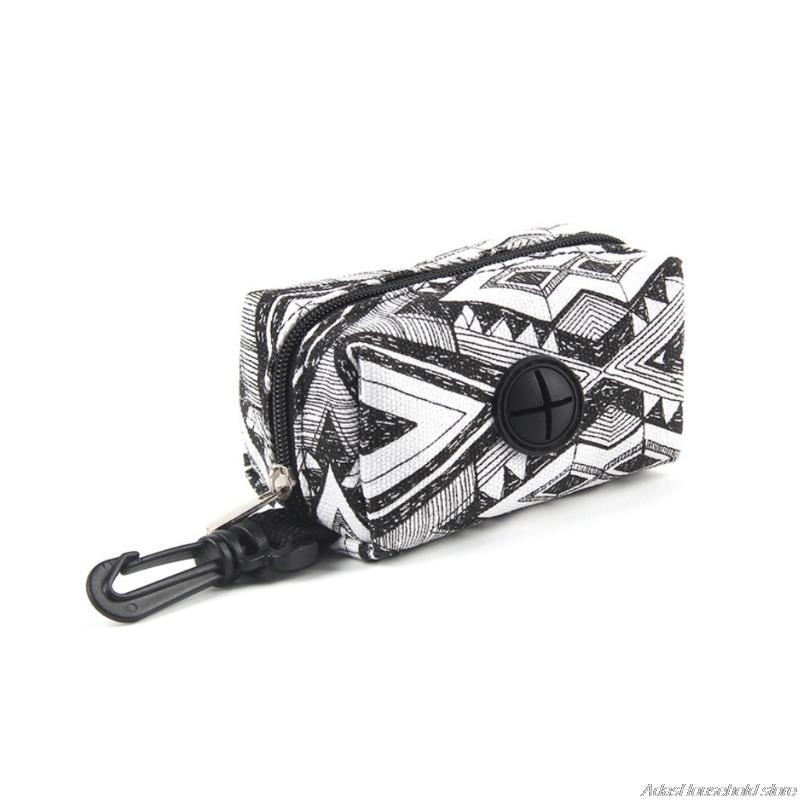 Portable Pet Puppy Cat Pick Up Poop Bag Dispenser Dog Poop Waste Garbage Holder