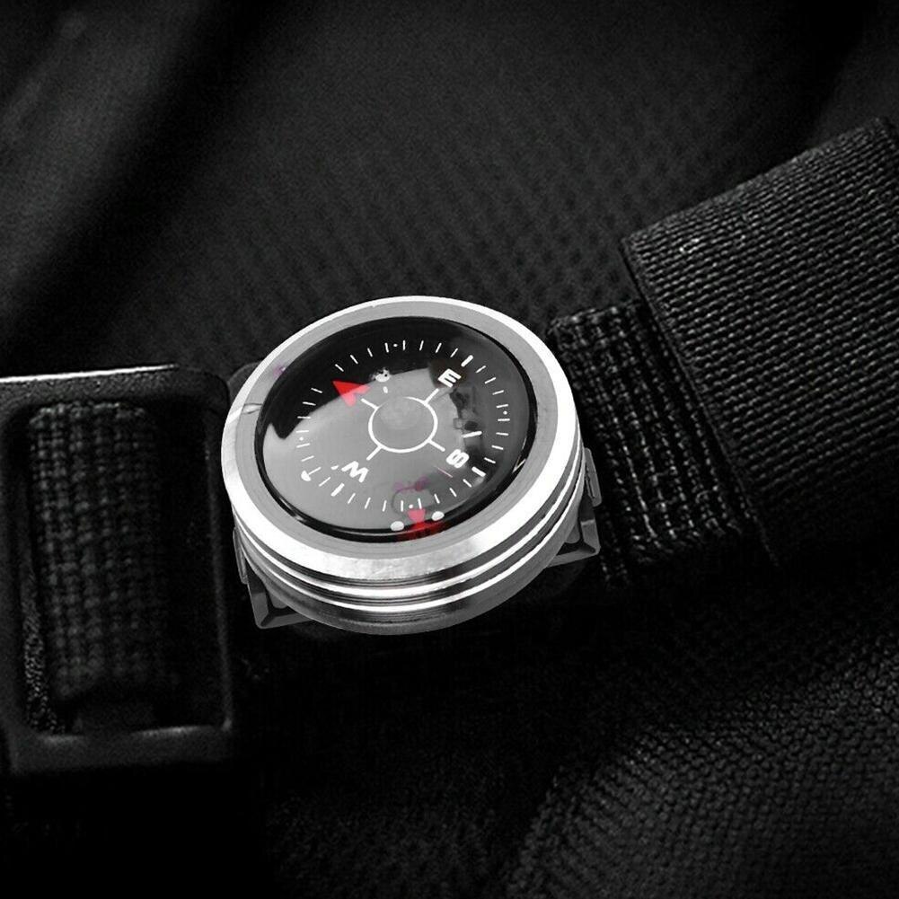 Mini Pocket Compass Outdoor Hiking Camping Accessories Navigation Compass Survival Compass Precision Watch Strap Supplies Tools
