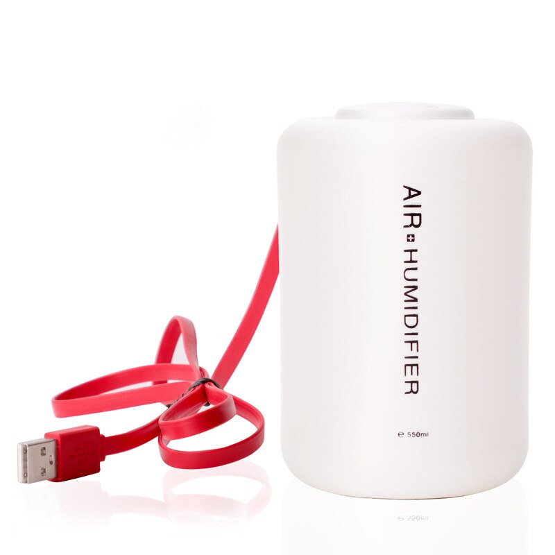 Usb elektrische aroma luchtverspreider ultrasone luchtbevochtiger etherische olie aromatherapie koele mistmaker voor thuis: Default Title