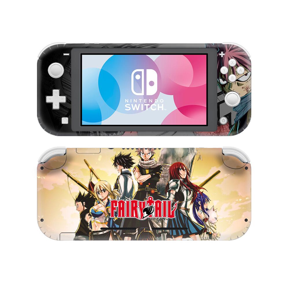 Vinyl Screen Skin Anime Fairy Tail Protector Stickers for Nintendo Switch Lite NS Console Nintend Switch Lite Skins Stickers: YSNSL0791