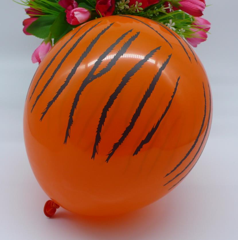 50/100 Stuks Verjaardag Animal Latex Ballon Tijger Zebra Hond Safari Jungle Party Ballon Verjaardag Party Decor Kids Verjaardag speelgoed Bal