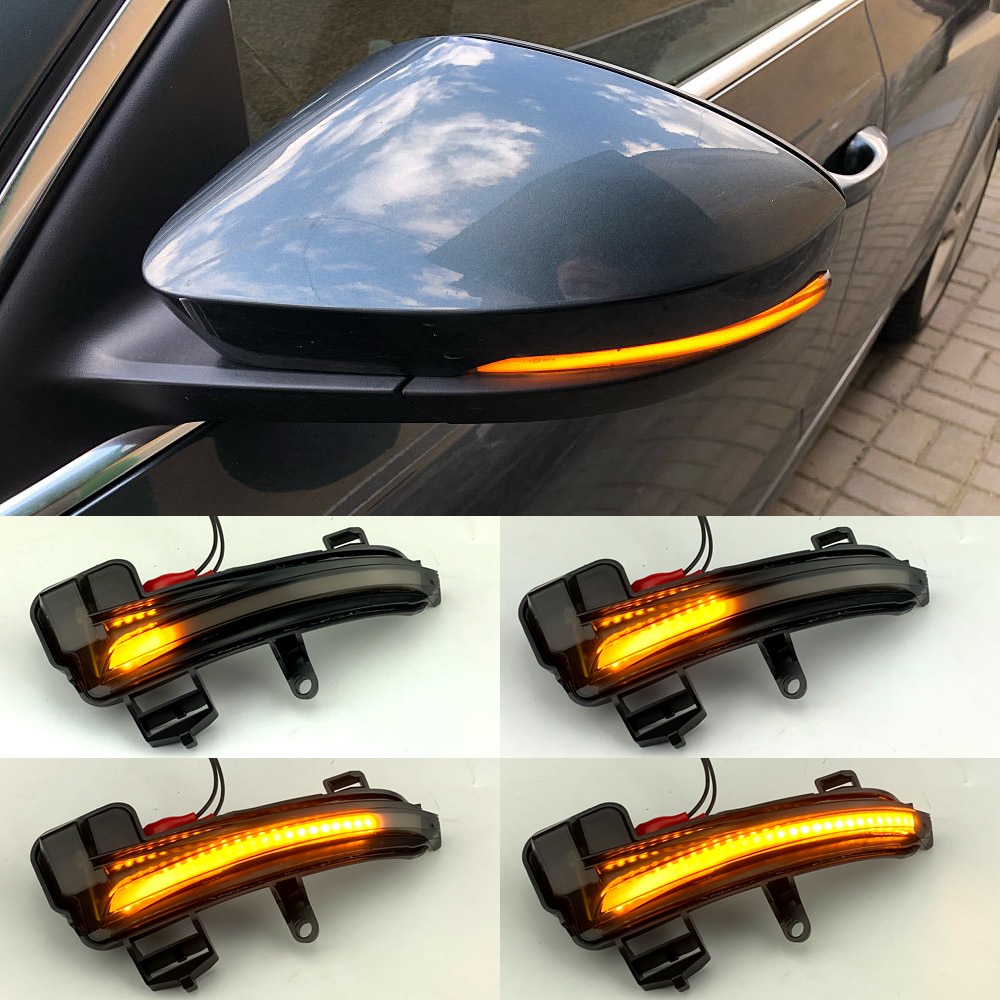 Dynaaminen led -vilkkuvalo vilkkuva peili vilkkuvalo skoda octavia  mk3 a7 5e