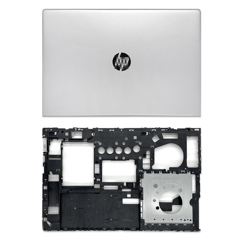 Voor Hp Probook 650 655 G4 G5 Laptop Lcd Back Cover/Front Bezel/Palmrest/Bottom Case/Scharnier Cover/Dvd Cover Geen Touch Silver