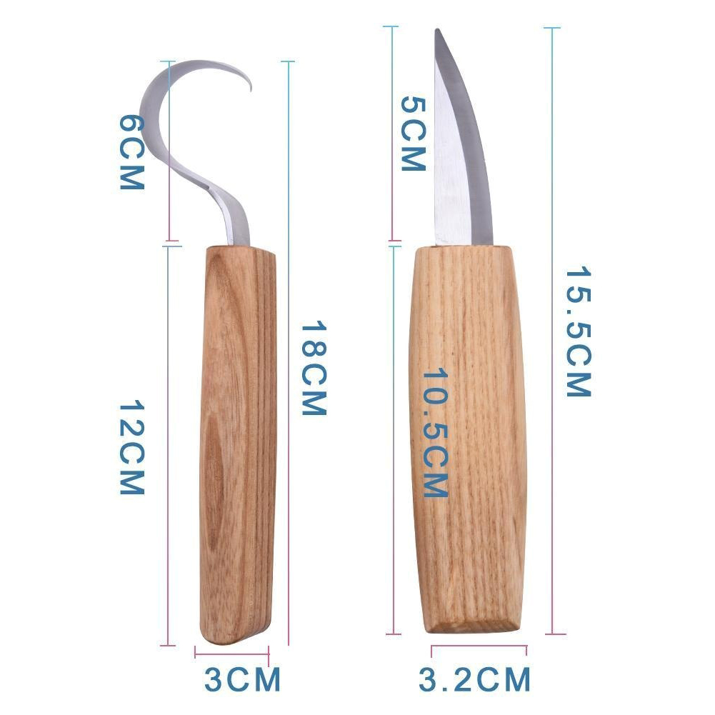 3 Stuks Carving Set Houtsnijwerk Beitels Mes Voor Basic Hout Cut Diy Carving Gereedschap En Gedetailleerde Houtbewerking Gouges Hand gereedschap