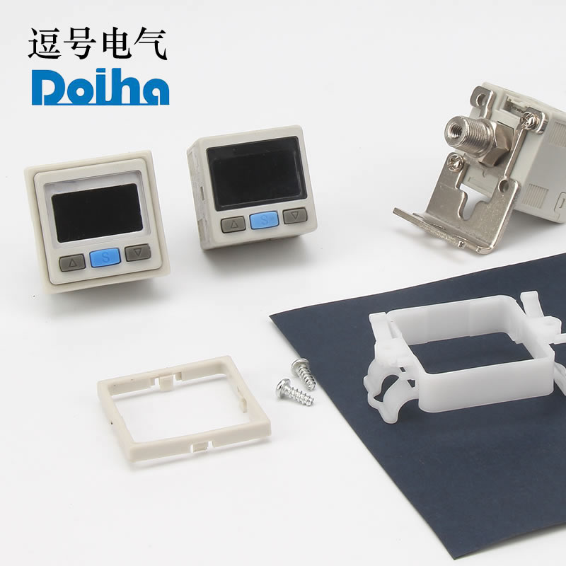 SMC digital pressure switch high-Presision ZSE30 vacuum compound positive pressure NPN/PNP output vacuum pressure gauge