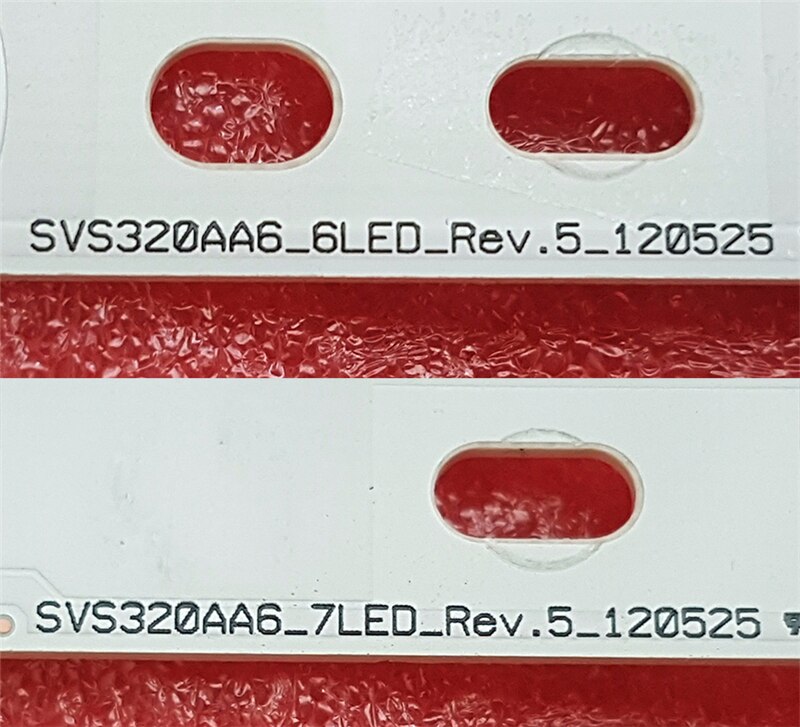 Led Array Bars Voor Westline WST32DLD13MS 32 "Led Backlight Strips Matrix Kit SVS320AA6_6LED SVS320AD7_7LED REV.1 Lamp Lens Bands