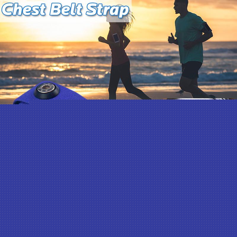 Elastic Chest Belt Soft Strap Silicone Fiber Band Polar Sport Fitness Equipment Heart Rate Monitor Bluetooth Chest Belt Strap
