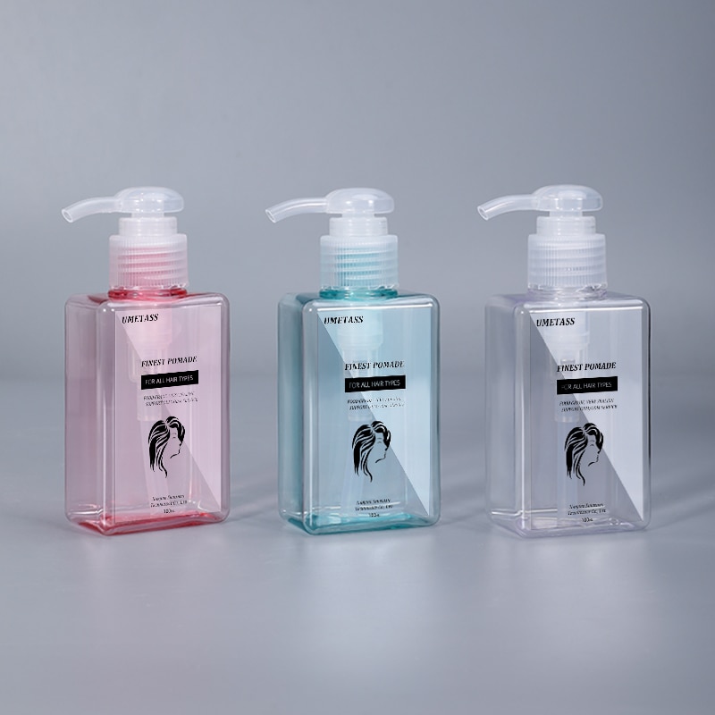 Dikker Lege Vierkante Hervulbare Fles Met Pomp Voor Badkamer Keuken Shampoo Lotion Zeep Petg Opslag Container 1Pcs
