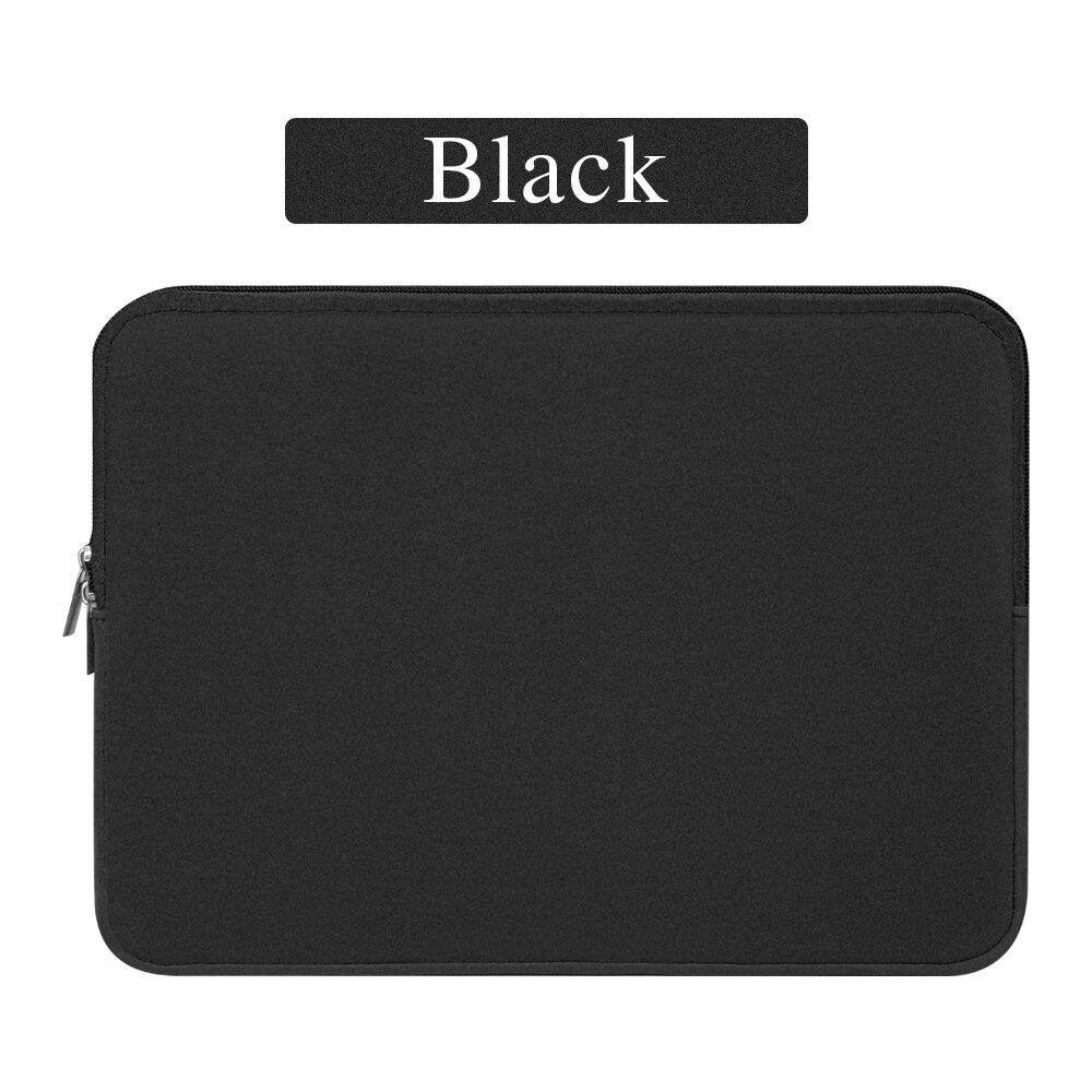 Soft Lightweight Laptop Bag For Notebook Case For Macbook Air Pro 13 14 15.6 11 Laptop Case Tablet Cover Sleeve Bag Accessories: 15" / Navy Blue