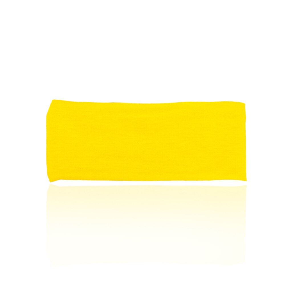 Hoofdband Yoga Basketbal Gym Sport Stretch Hoofd Haarband Zweet Effen Kleur Katoen Hoofdband Universele