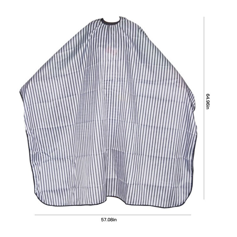 Delantal impermeable para peluquería, capa de peluquería, antiestático, 165x145 cm