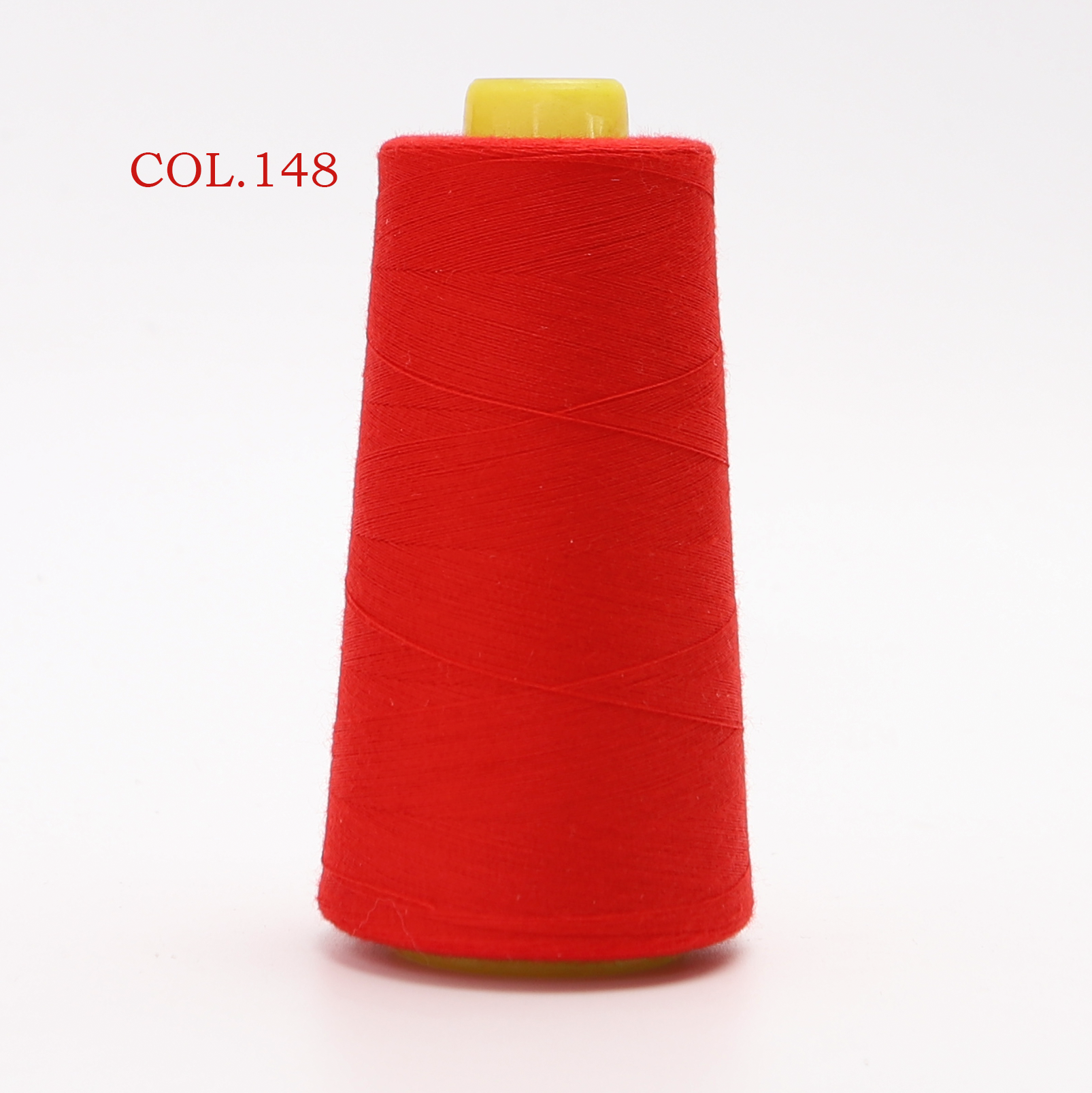 Hilo de coser de poliéster resistente y duradero, 40S/2, 2750 yardas, billete 120, máquina de vestido de camisa para el hogar, costura en 30 colores disponibles