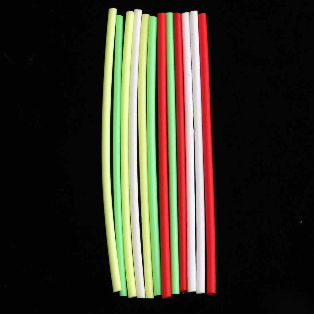 12 Stuks Eva Foam Cilinders Voor Vliegbindset Diy Koppelverkoop Materialen Popper Lichamen Vliegt