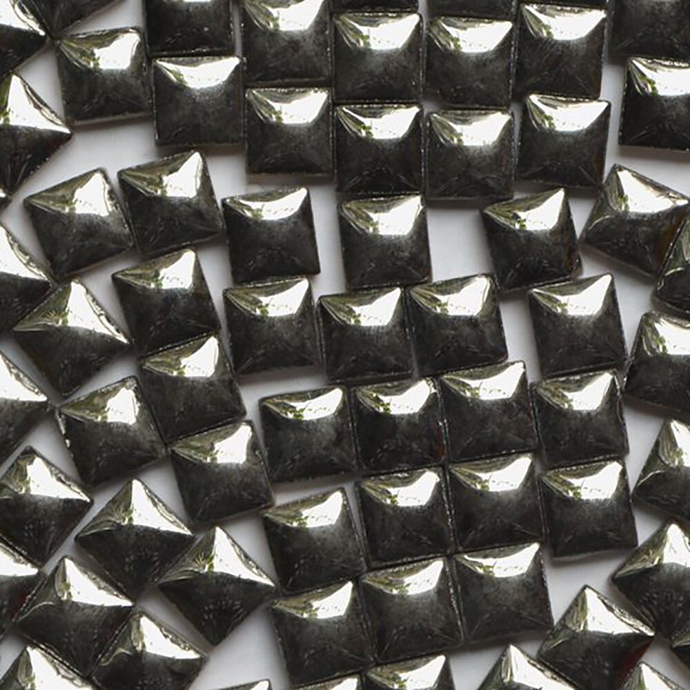 Azulejos de mosaico de vidrio Multicolor, azulejos cuadrados de cerámica, DIY, manualidades de pared, 100 Uds.: 29