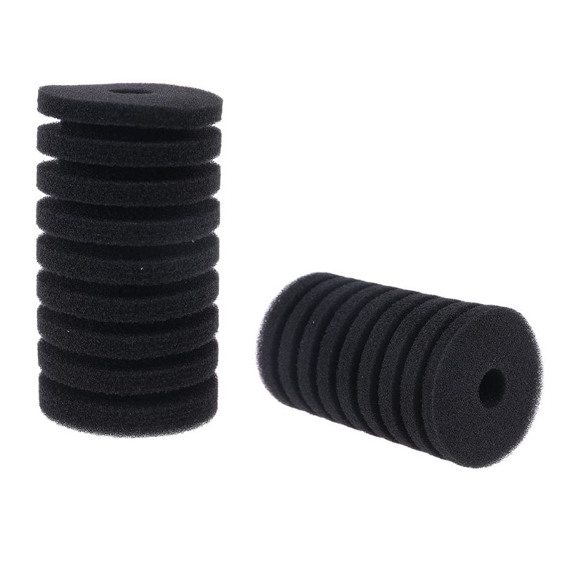 Akvarie filter svamp til qs filter akvarium luftpumpe biokemisk udskiftning  e15b